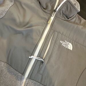 The North Face Denali Light Gray Fleece Jacket